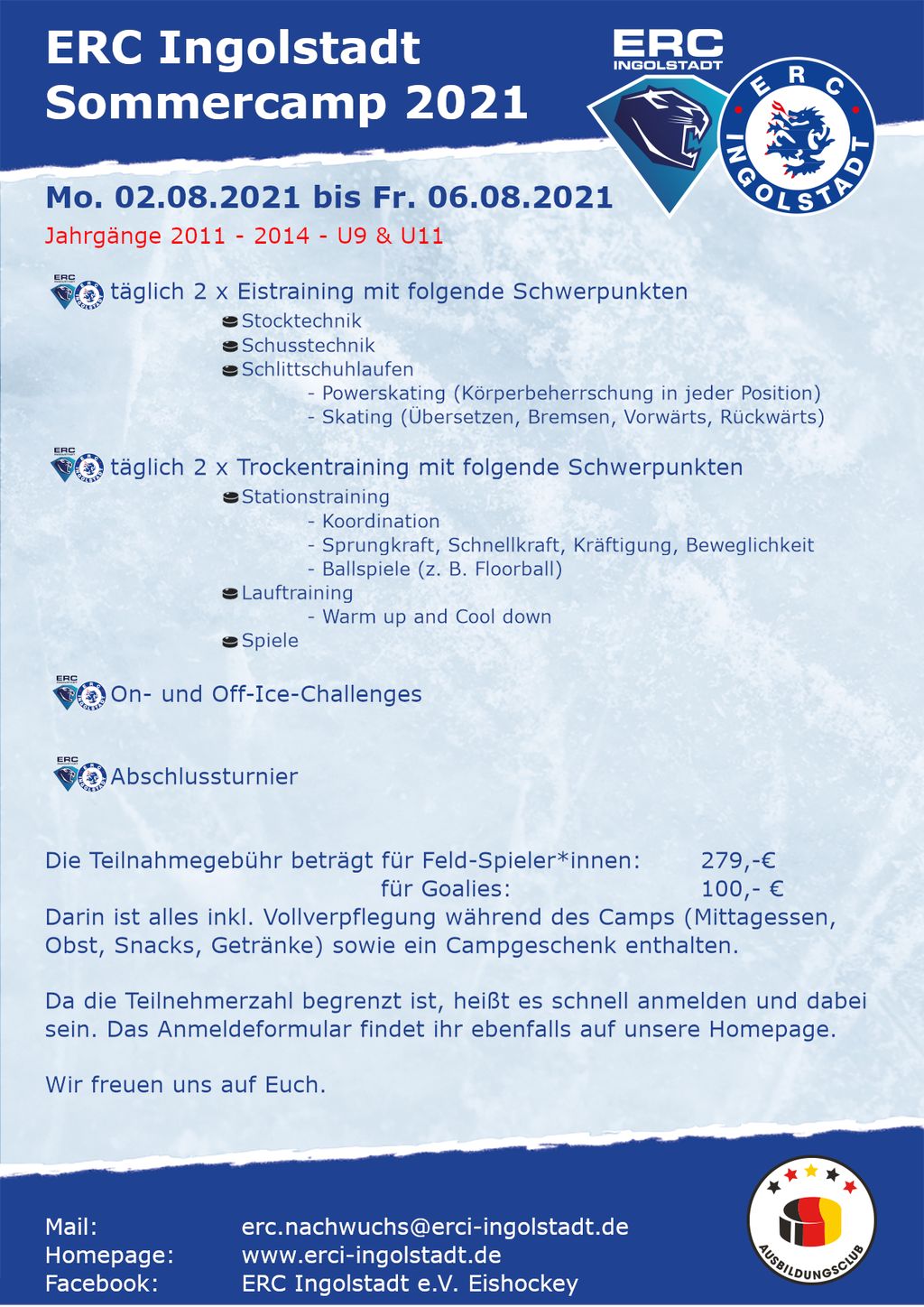 Flyer Sommercamp2021