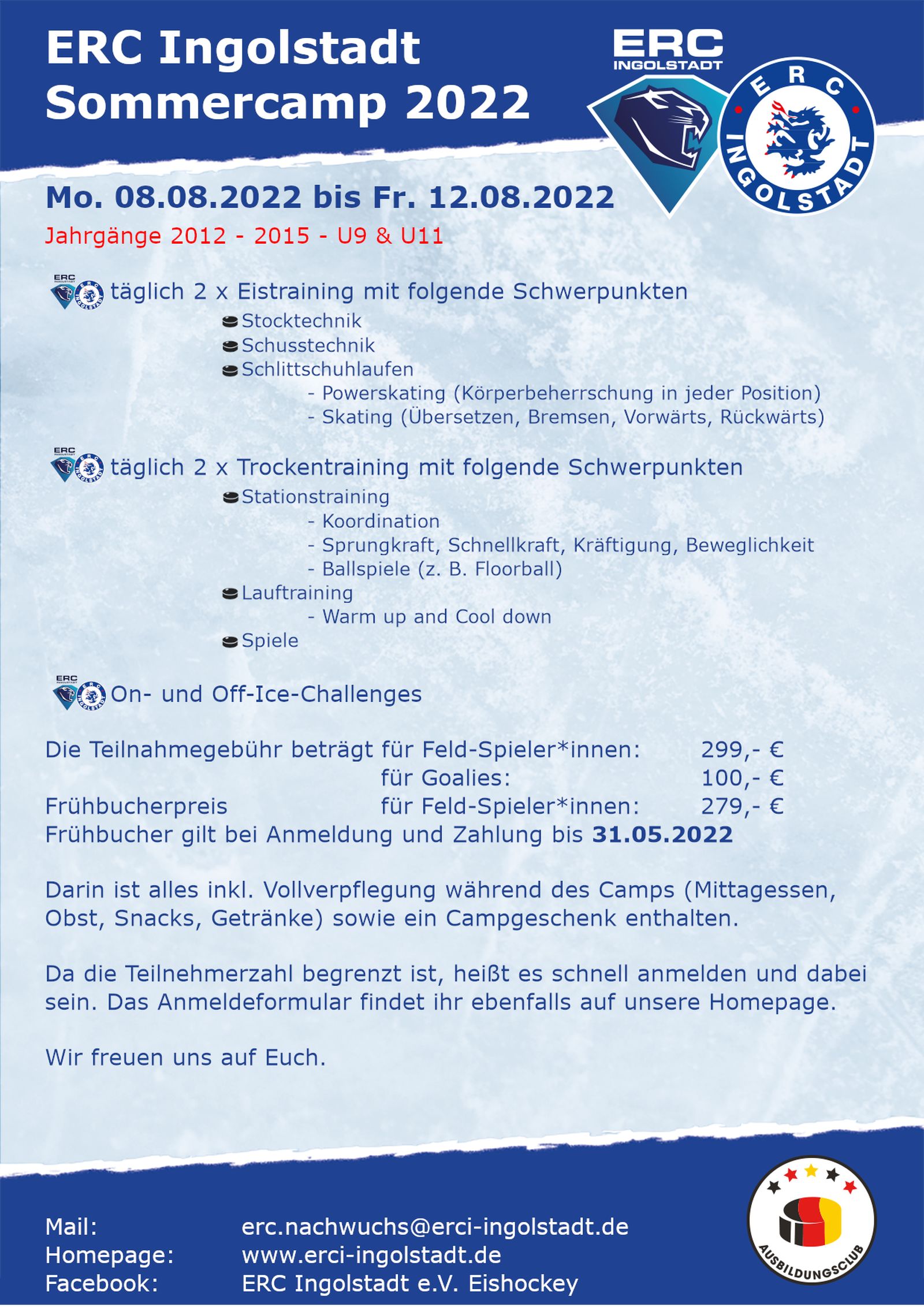 Flyer Sommercamp2022