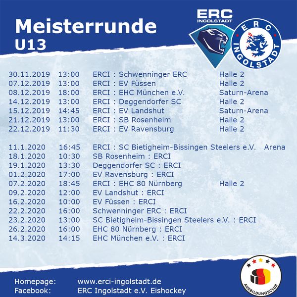 U13 Meisterrundetermine HP